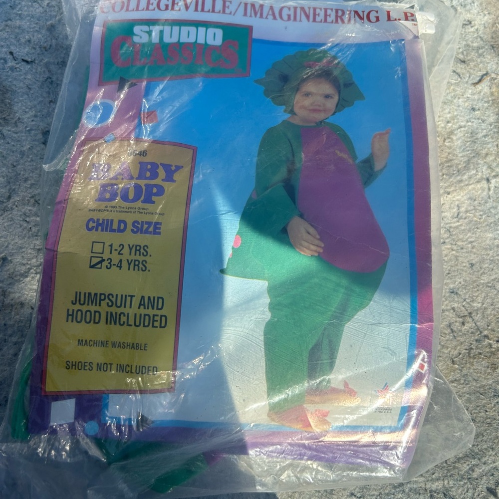 Barney costume kids